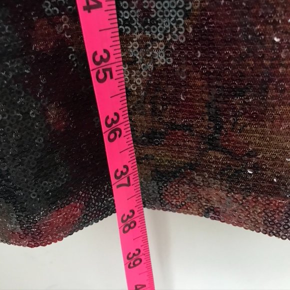 Elie Tahari black sequin mini dress - Picture 5 of 11